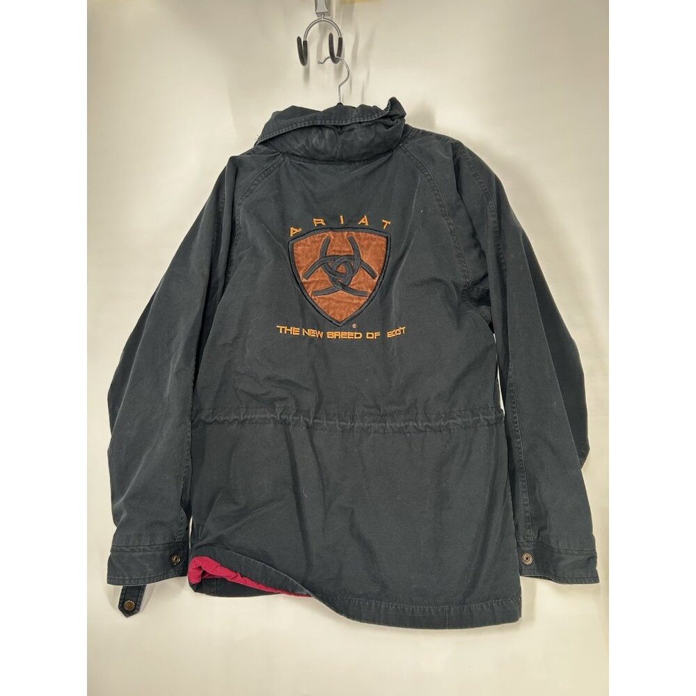 Ariat Black Jacket with Orange Logo